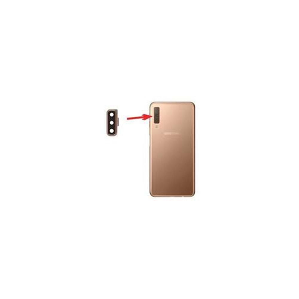 Samsung A7 2018 A750 Kamera Camı Gold