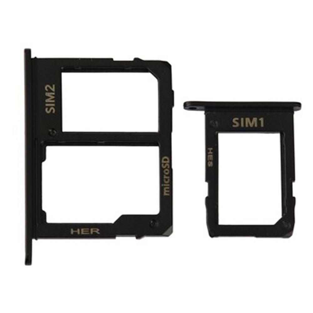 Samsung A6 A600 Sim Kart Kapağı Siyah