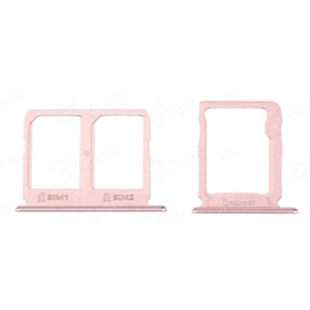 Samsung C9 C900 Sim Kart Kapağı Rose Gold