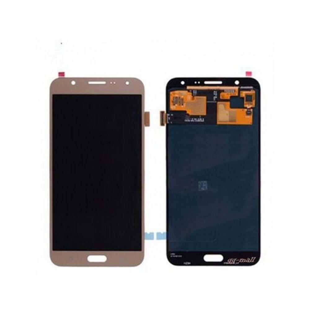 Samsung J7 J700 Lcd Ekran Gold