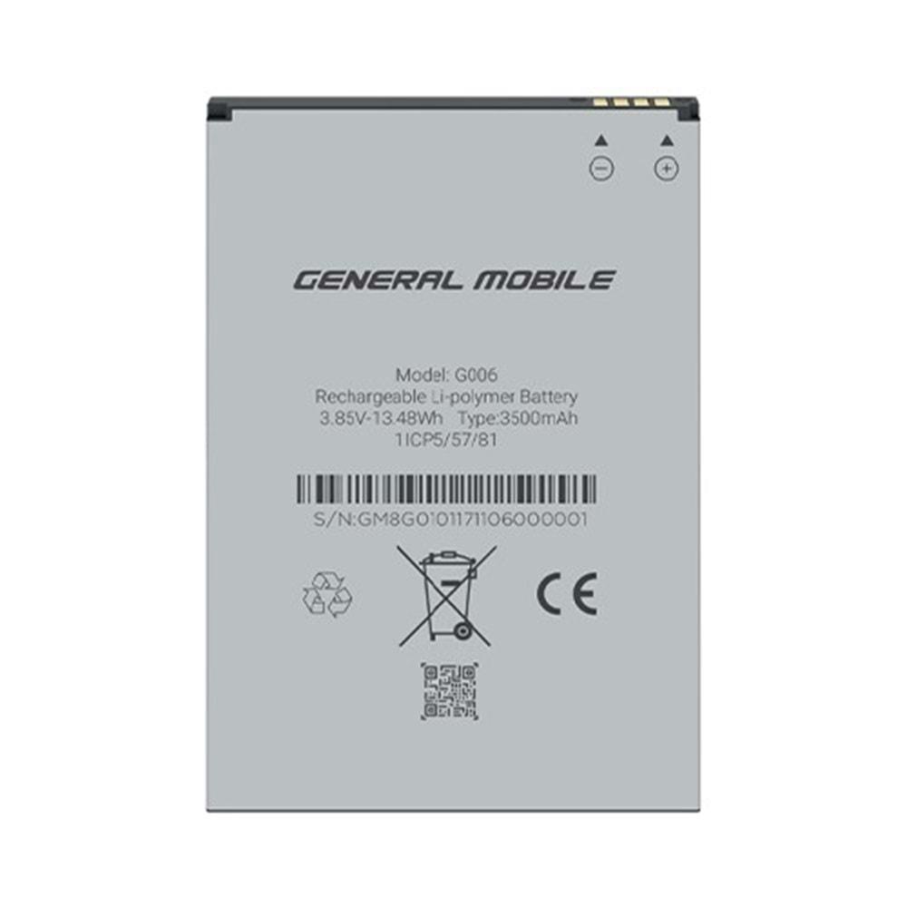 General Mobile GM8 GO GM9 GO Batarya