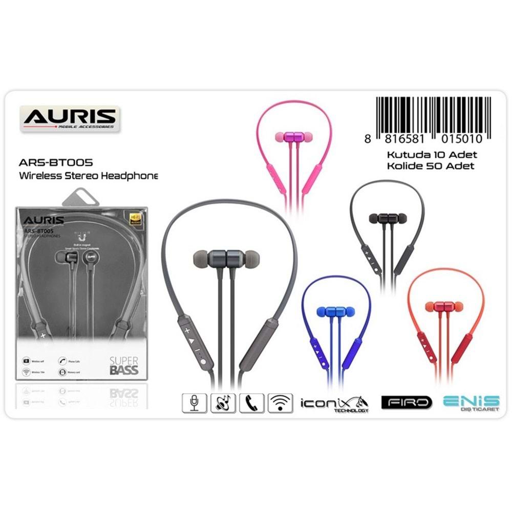 Auris ARS-BT005 Boyun Askılı Mix Bluetooth Kulaklık