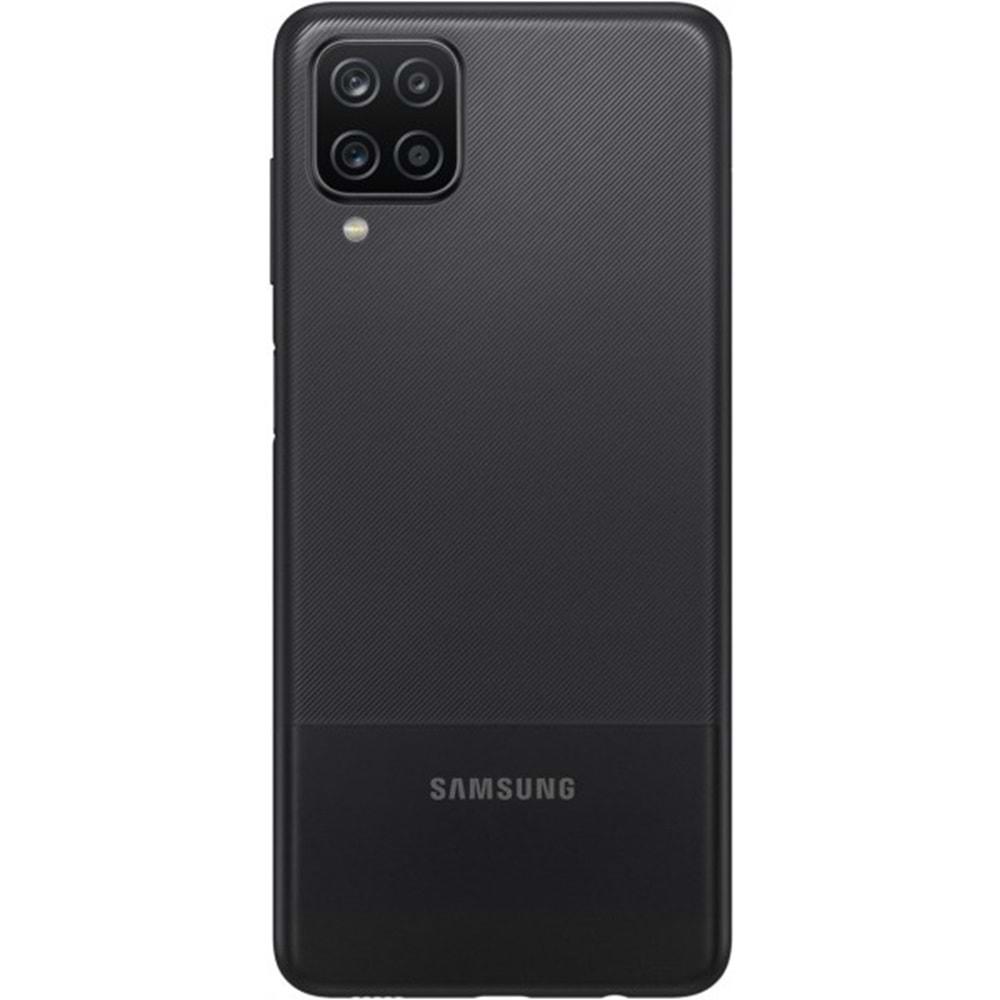 Samsung A12 Siyah Arka Kapak