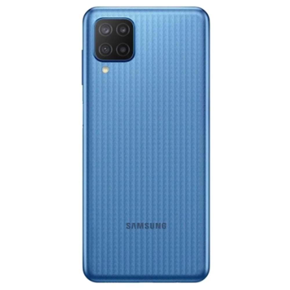 Samsung M12 Mavi Arka Kapak