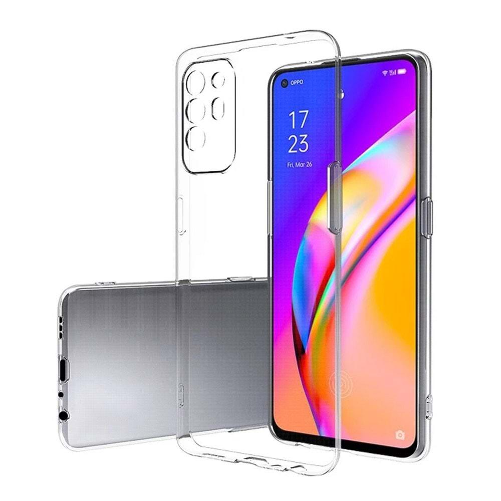 Oppo Reno 5 Lite Şeffaf Cep Telefonu Kılıfı