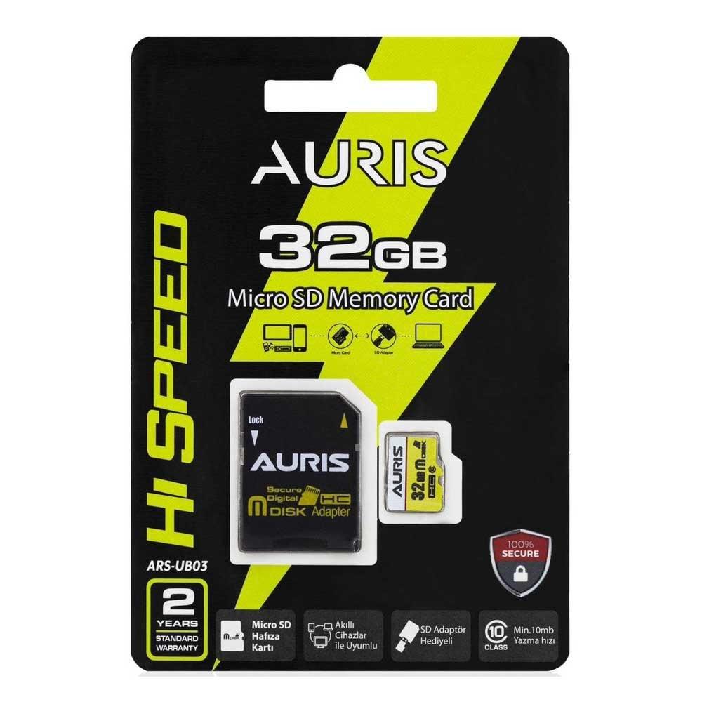 Auris 32GB SD Micro Hafıza Kartı New Edition