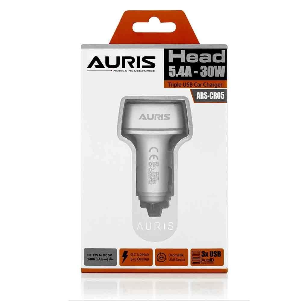 Auris ARS CR05 30W 3 Usb Oto Kafa