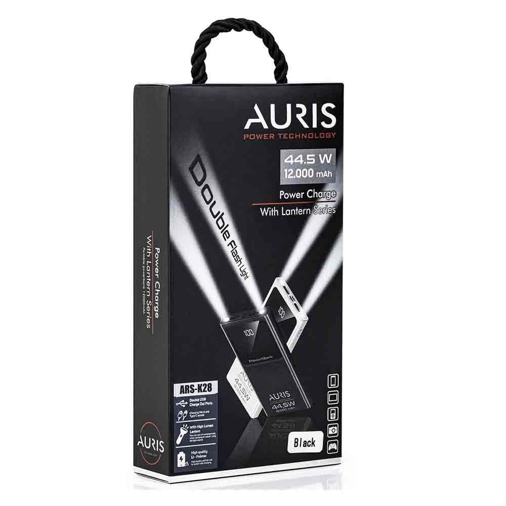 Auris ARS-K28 12000 Mah Lcd Ekranlı Powerbank