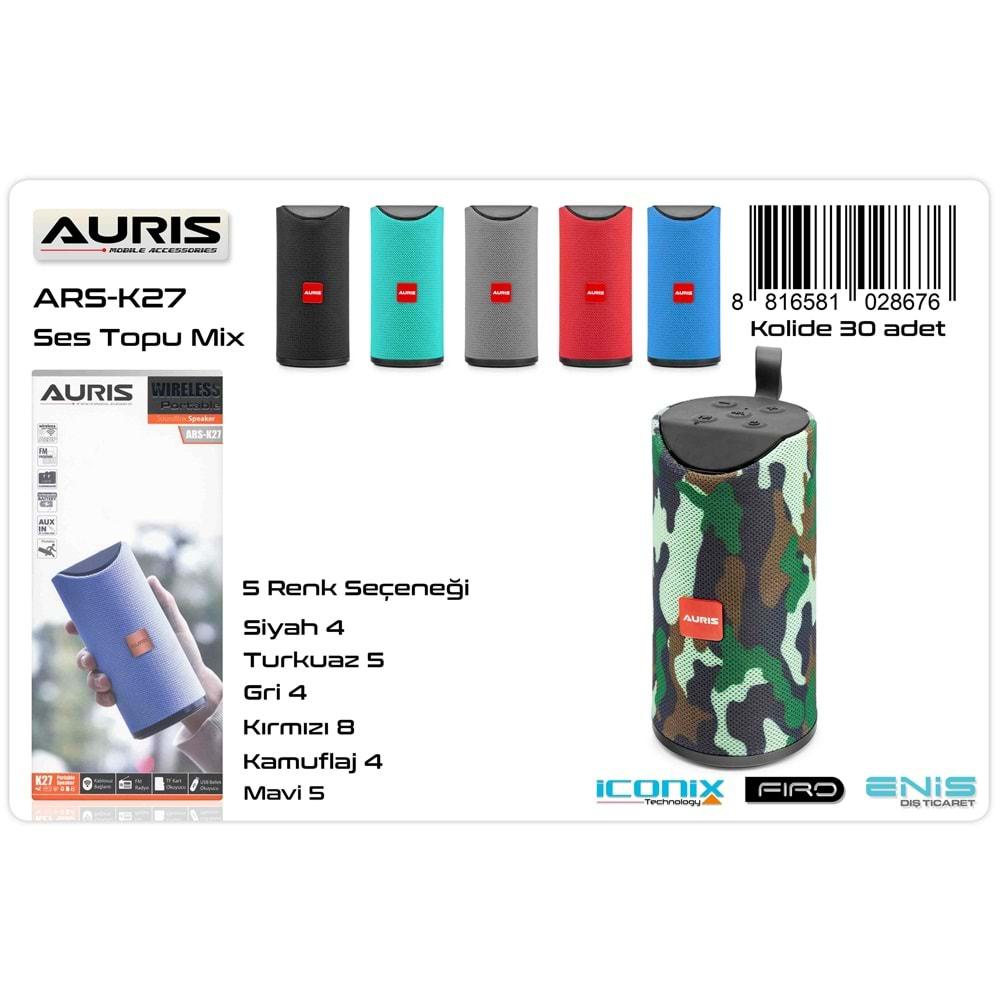 Auris ARS-K27 Bluetooth Hoparlör