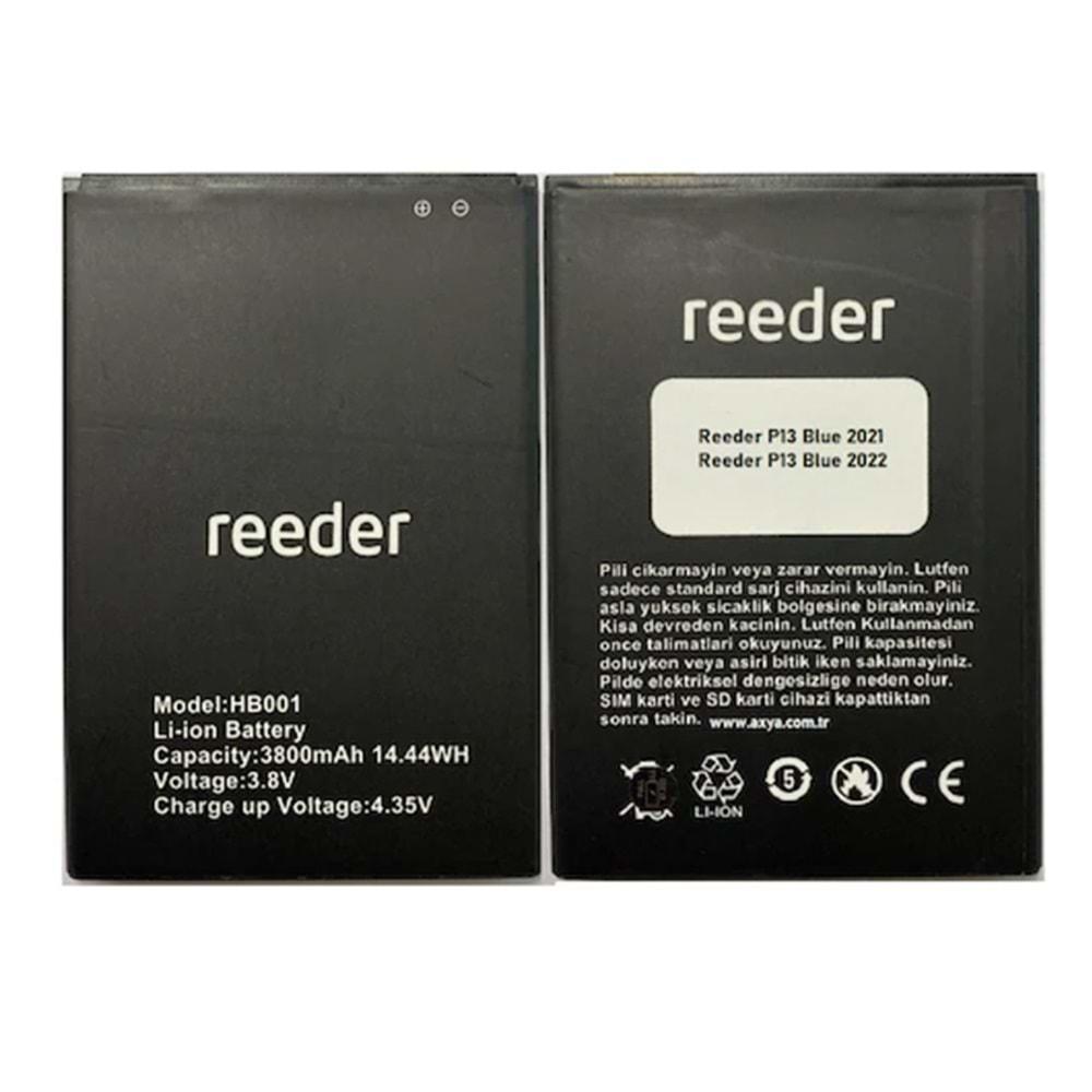 Reeder S19 Max Batarya