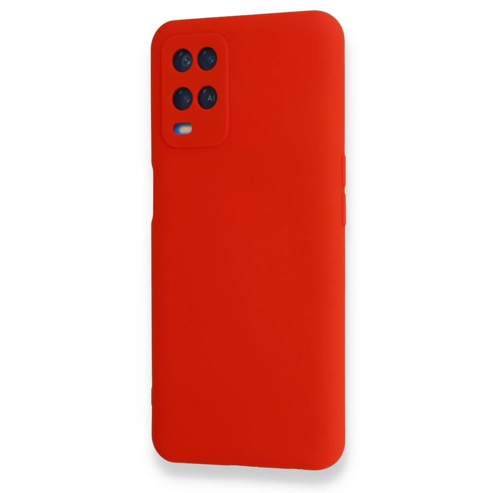 Oppo A54 Kırmızı Lansman Silikon Cep Telefonu Kılıfı