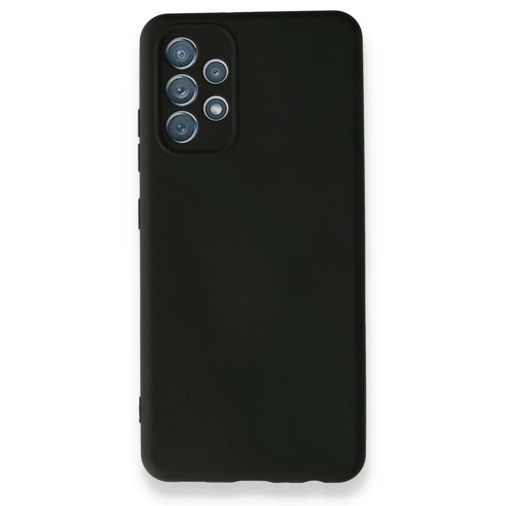 Samsung A32 Siyah Lansman Silikon Cep Telefonu Kılıfı