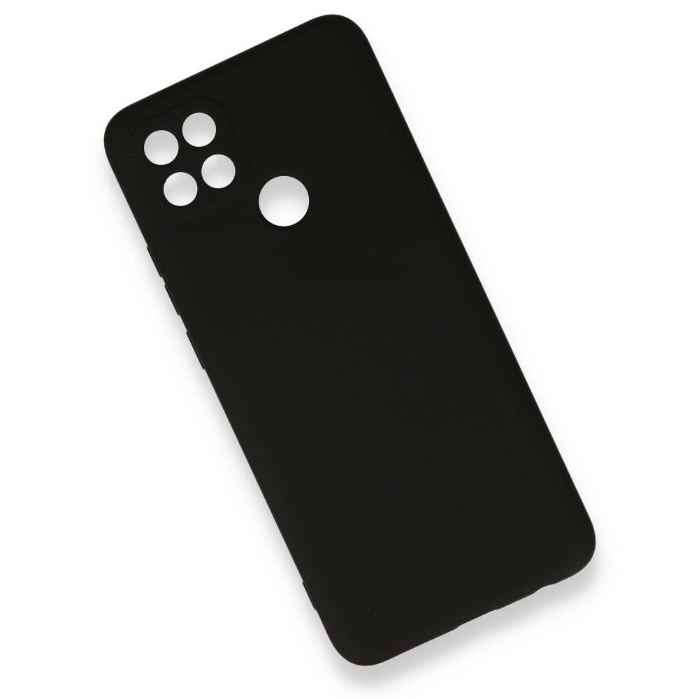 Oppo A15 A15S Siyah Lansman Silikon Cep Telefonu Kılıfı