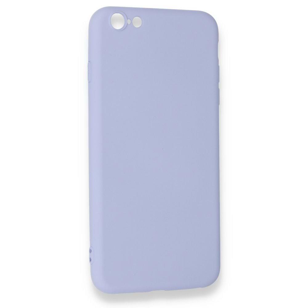 iPhone 6G Plus Lila Lansman Silikon Cep Telefonu Kılıfı