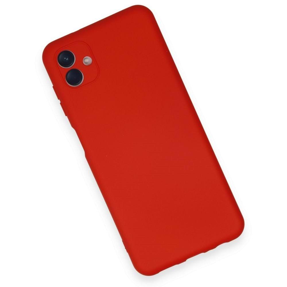 Samsung A04 Kırmızı Lansman Silikon Cep Telefonu Kılıfı