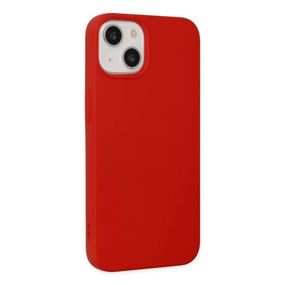 iPhone 14 Plus Kırmızı Lansman Silikon Cep Telefonu Kılıfı