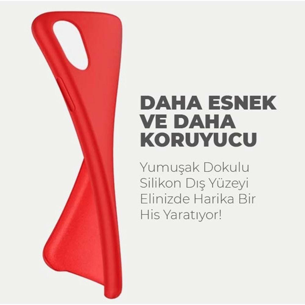 Huawei Y7 2019 Kırmızı Lansman Silikon Cep Telefonu Kılıfı