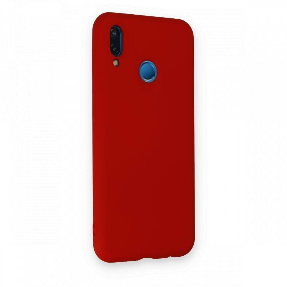 Huawei P20 Lite Kırmızı Lansman Silikon Cep Telefonu Kılıfı