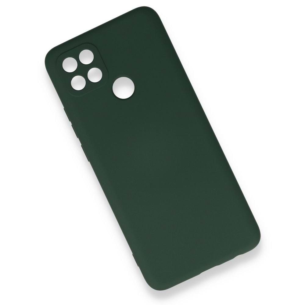 Oppo A15 A15S Haki Yeşil Lansman Silikon Cep Telefonu Kılıfı