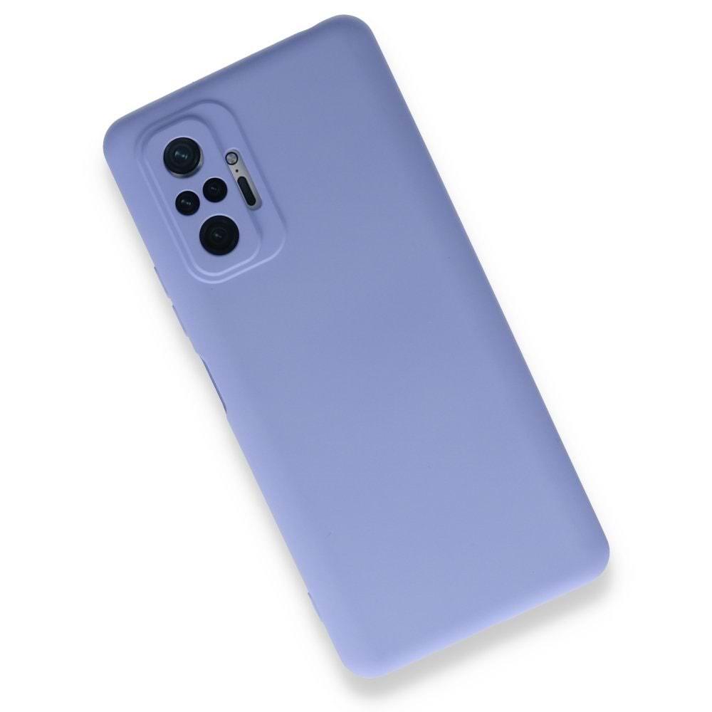 Xiaomi Redmi Note 10 Pro Lila Lansman Silikon Cep Telefonu Kılıfı