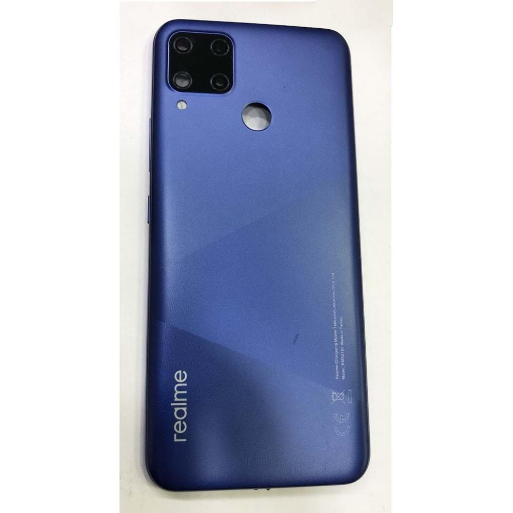 Oppo Realme C15 Mavi Arka Kapak