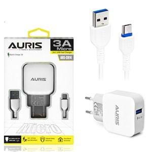 Auris ARS-CH14 Micro Set 3A Şarj Cihazı