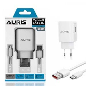 Auris ARS-CH31 Type-C Set 2.6A Şarj Cihazı