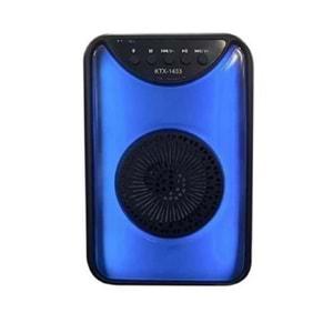 KTX-1433 RGB Işıklı Ses Bombası Radyo, Hafıza Kart Usb Taşınabilir Bluetooth Hoparlör 4 inç
