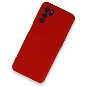 Oppo A16 Kırmızı Lansman Silikon Cep Telefonu Kılıfı