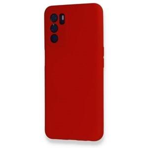Oppo A16 Kırmızı Lansman Silikon Cep Telefonu Kılıfı
