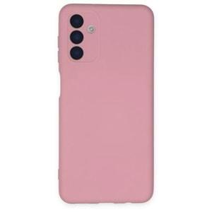 Samsung A23 Pembe Lansman Silikon Cep Telefonu Kılıfı