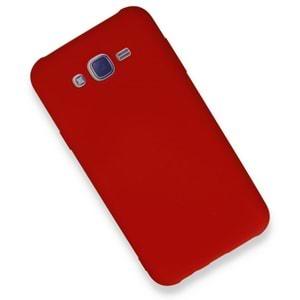 Samsung J7 Kırmızı Lansman Silikon Cep Telefonu Kılıfı