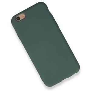 iPhone 6G Haki Yeşil Lansman Silikon Cep Telefonu Kılıfı