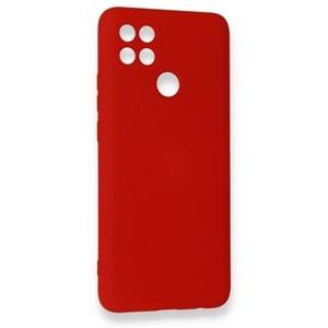 Oppo A15 A15S Kırmızı Lansman Silikon Cep Telefonu Kılıfı