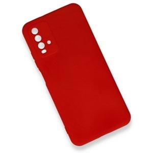 Xiaomi Redmi 9T Kırmızı Lansman Silikon Cep Telefonu Kılıfı