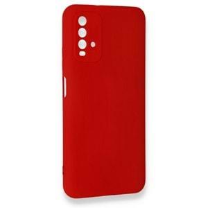 Xiaomi Redmi 9T Kırmızı Lansman Silikon Cep Telefonu Kılıfı