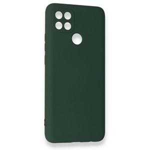 Oppo A15 A15S Haki Yeşil Lansman Silikon Cep Telefonu Kılıfı