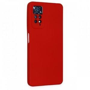 Xiaomi Redmi Note 11 Pro Kırmızı Lansman Silikon Telefon Kılıfı