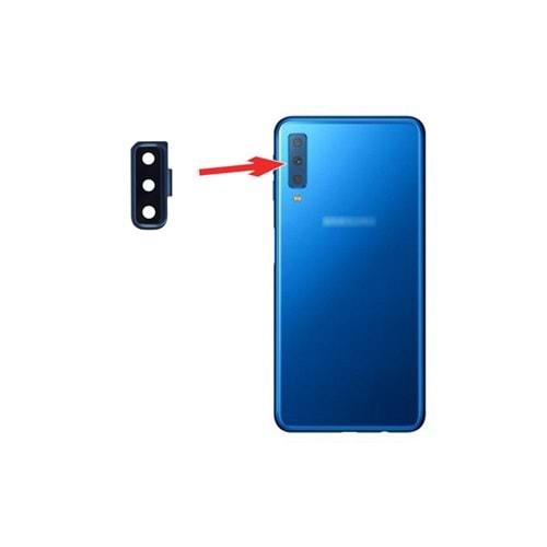 Samsung A7 2018 A750 Kamera Camı Mavi
