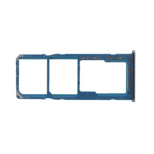 Samsung A70 A705 Sim Kart Kapağı Mavi