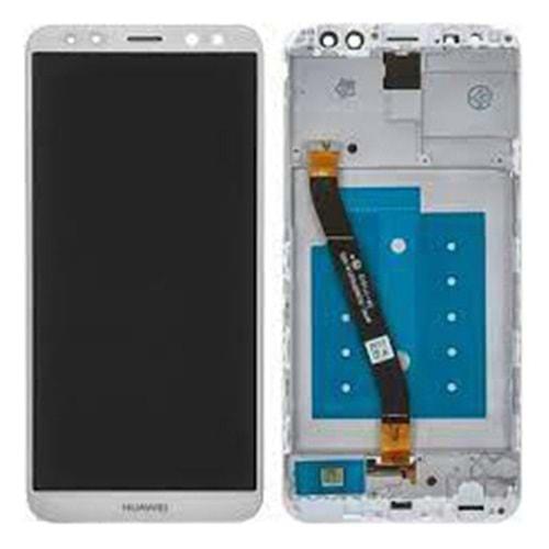 Huawei Mate 10 Lite Çıtalı Lcd Ekran Beyaz