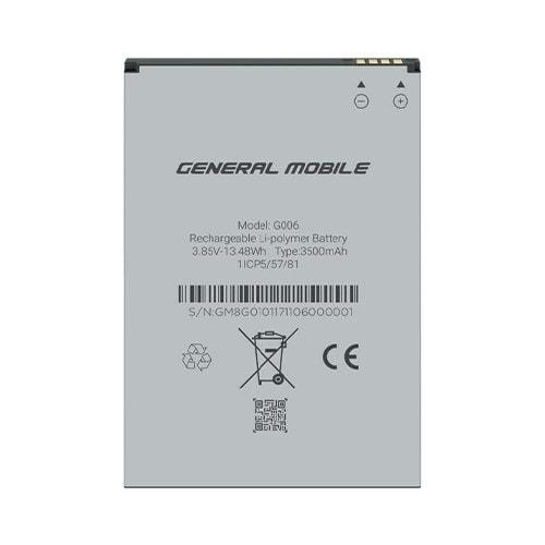 General Mobile GM8 GO GM9 GO Batarya