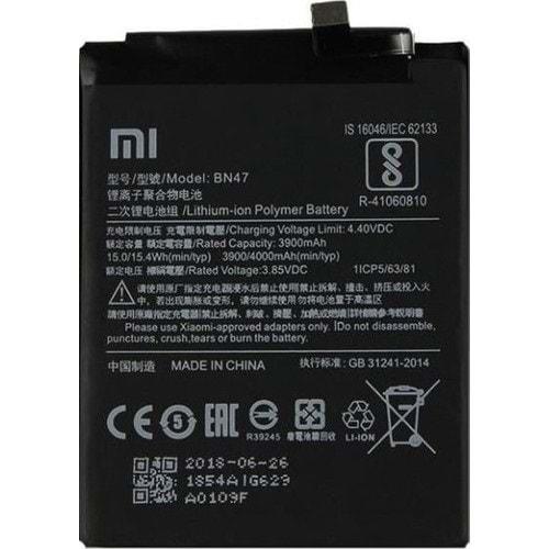 Xiaomi Mİ A2 Lite Redmi 6 Pro 3S 3X BN47 Batarya