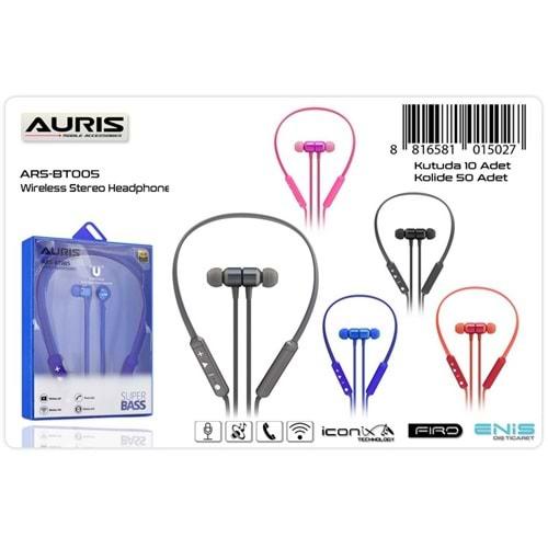 Auris ARS-BT005 Boyun Askılı Syh-Byz Bluetooth Kulaklık