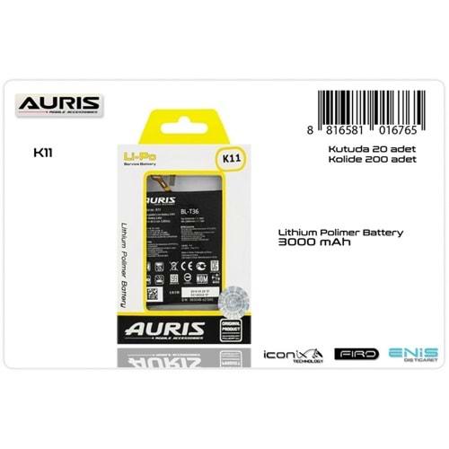 Auris LG K11 / BL-T36 Batarya