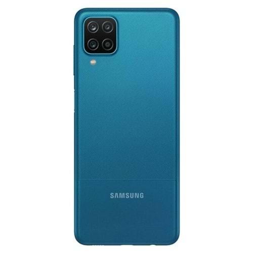 Samsung A12 Mavi Arka Kapak