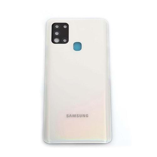 Samsung A21S Beyaz Arka Kapak