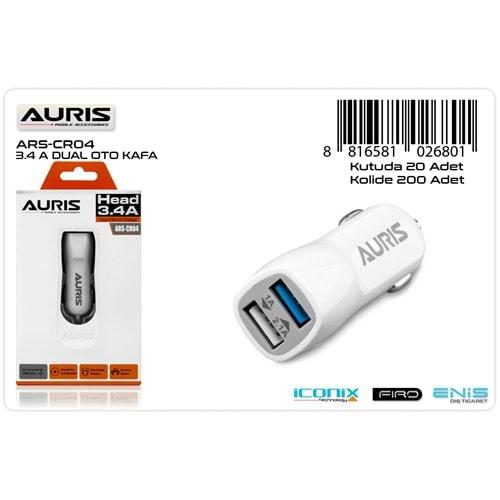 Auris ARS-CR04 3.4 USB ARAÇ BAŞLIK