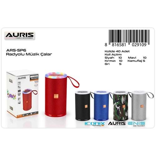 Auris ARS-SP6 Bluetooth Hoparlör