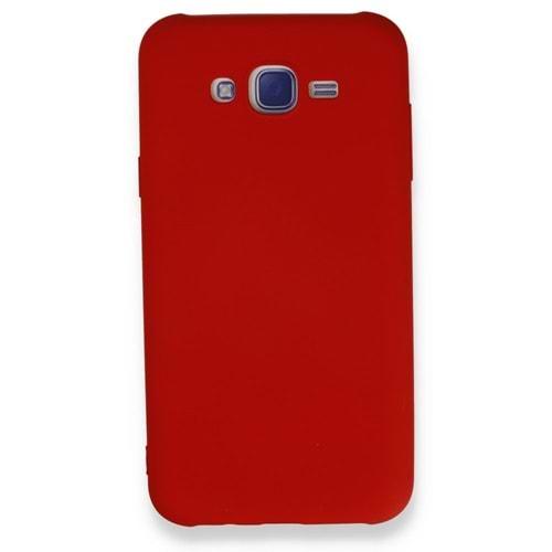 Samsung J7 Kırmızı Lansman Silikon Cep Telefonu Kılıfı